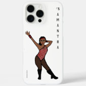 Personalized Dancer White Print # 1  Case-Mate iPhone Hülle (Rückseite)