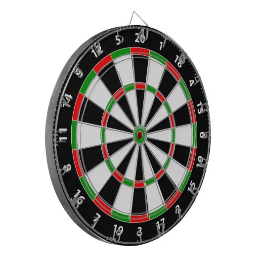Personalized Dartboard Dartscheibe (Vorderseite Links)