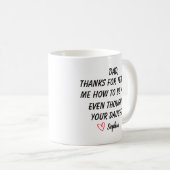 Personalized Dear Dad Mug, Fathers Day Gifts, Kaffeetasse (VorderseiteRechts)