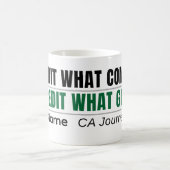 Personalized Debit Credit Mug – CA Student Coffee  Kaffeetasse (Mittel)