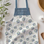 Personalized Deck the Claws Coastal Crab Christmas Schürze