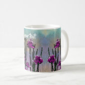 Personalized Desert Blooms - Artistic Coffee Mug Kaffeetasse (VorderseiteRechts)
