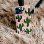Personalized Desert Orange Cacti Phone Case iPhone Hülle