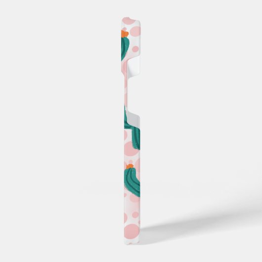 Personalized Desert Pink Cacti Phone Case iPhone Hülle (Linke Seite)