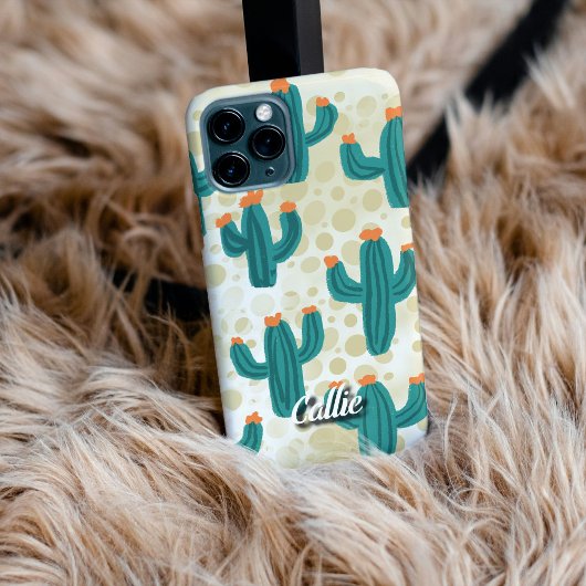 Personalized Desert Sand Cacti Phone Case iPhone Hülle