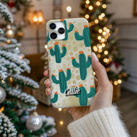 Personalized Desert Sand Cacti Phone Case iPhone Hülle