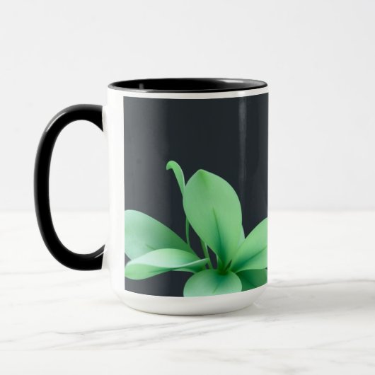 Personalized Digital Haiku Zen Tasse (Links)