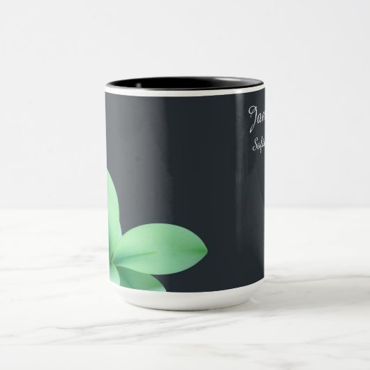 Personalized Digital Haiku Zen Tasse (Zentrum)