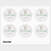 Personalized Dill Pickles Canning Stickers (Blatt)