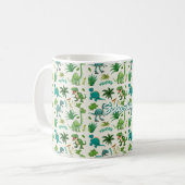 Personalized Dino Cup with Name, Customizable Kaffeetasse (Vorderseite Links)
