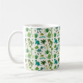 Personalized Dino Cup with Name, Customizable Kaffeetasse (Links)