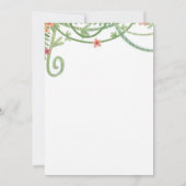 Personalized Dinosaur 1st Birthday Invitation Einladung (Rückseite)