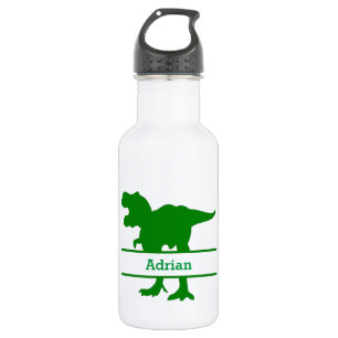 Personalized Dinosaur Edelstahlflasche