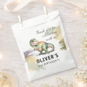Personalized Dinosaur Kids Birthday Party Geschenktütchen (Ausgeschnitten)