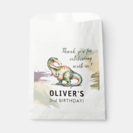 Personalized Dinosaur Kids Birthday Party Geschenktütchen