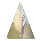 Personalized Dinosaur Kids Birthday Party Partyhütchen (Rückseite)