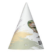 Personalized Dinosaur Kids Birthday Party Partyhütchen (Links)