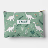 Personalized Dinosaur Name Pencil Case Zubehörtasche (Rückseite)