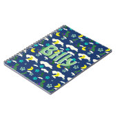 Personalized Dinosaur Notizblock (Linke Seite)