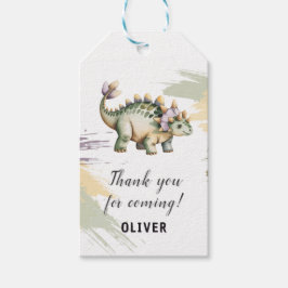 Personalized Dinosaur Thank You Geschenkanhänger