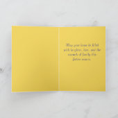 Personalized Diwali Festival Greeting Card Karte (Innenseite)