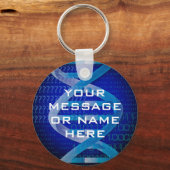 Personalized DNA Medical Science Schlüsselanhänger (Vorderseite)