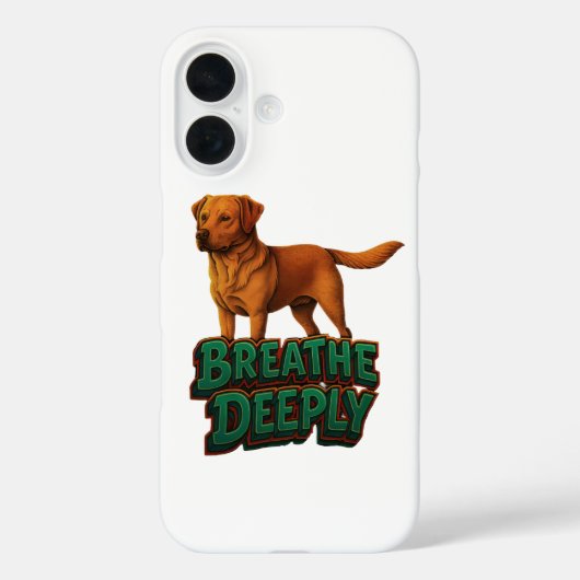 Personalized dog breed phone case for iPhone (Rückseite)