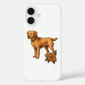 Personalized dog breed phone case for iPhone (Rückseite)