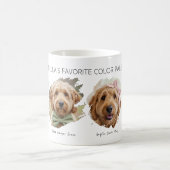 Personalized Dog Coffee Mug Cute Pet Lover Gift Kaffeetasse (Mittel)