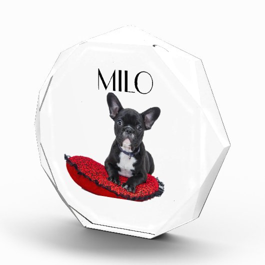 Personalized Dog Fotoblock (Rechts)