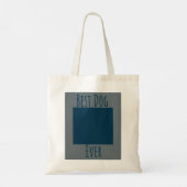 Personalized Dog Lover Tote Bag Tragetasche (Rückseite)