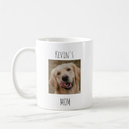 Personalized Dog Mom 2 Photo Mug | Custom Gift Kaffeetasse