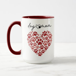 Personalized Dog Mom – Custom Name Mother’s Day Tasse