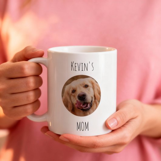 Personalized Dog Mom Photo Mug | Custom Gift Kaffeetasse
