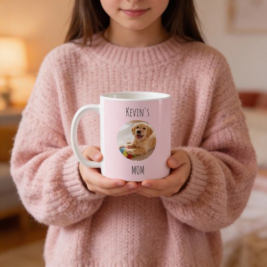 Personalized Dog Mom Photo Mug | Custom Gift Kaffeetasse