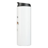 Personalized Dog Mom Thermal Tumbler | Custom Gift Thermosbecher (Nach rechts gedreht)