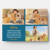 Personalized Dog Mom with Custom Name | Happy Fotoplatte (Vorderseite)