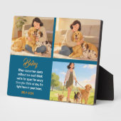 Personalized Dog Mom with Custom Name | Happy  Fotoplatte (Seite)