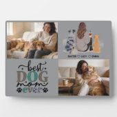 Personalized Dog Mom with Custom Name | Happy Fotoplatte (Vorderseite)