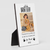 Personalized Dog Mom with Custom Name | Happy  Fotoplatte (Seite)