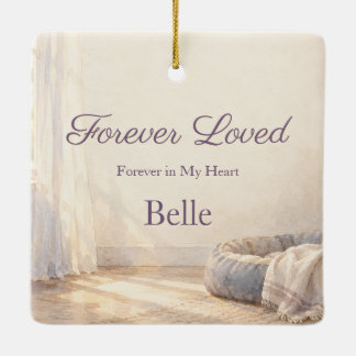 Personalized Dog or Cat Memorial Photo Ornament