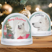 Personalized Dog Photo Custom Pet Keepsake Schneekugeln