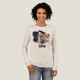 Personalized Dog Photo + Name for Pet Lovers gifts Tri-Blend Shirt