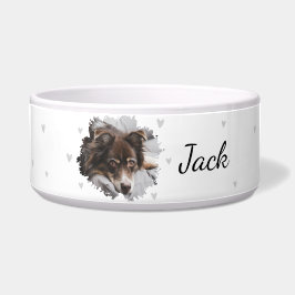 Personalized Dog Photo Napf