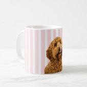 Personalized Dog Photo Pet Lover Gift Kaffeetasse (Vorderseite Links)