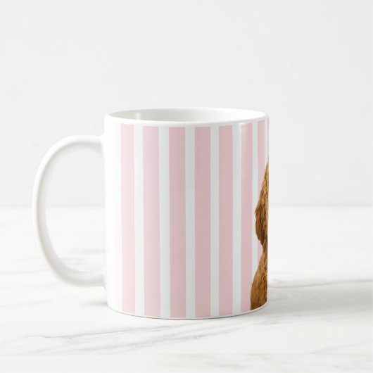 Personalized Dog Photo Pet Lover Gift Kaffeetasse (Links)