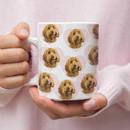 Personalized Dog Photo Valentine Mug | Custom Pet Kaffeetasse