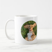 Personalized Dog Photo with Text | Custom Gift Kaffeetasse (Links)