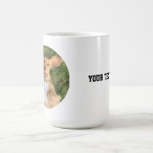 Personalized Dog Photo with Text | Custom Gift Kaffeetasse (Mittel)