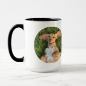 Personalized Dog Photo with Text | Custom Gift Tasse (Links)